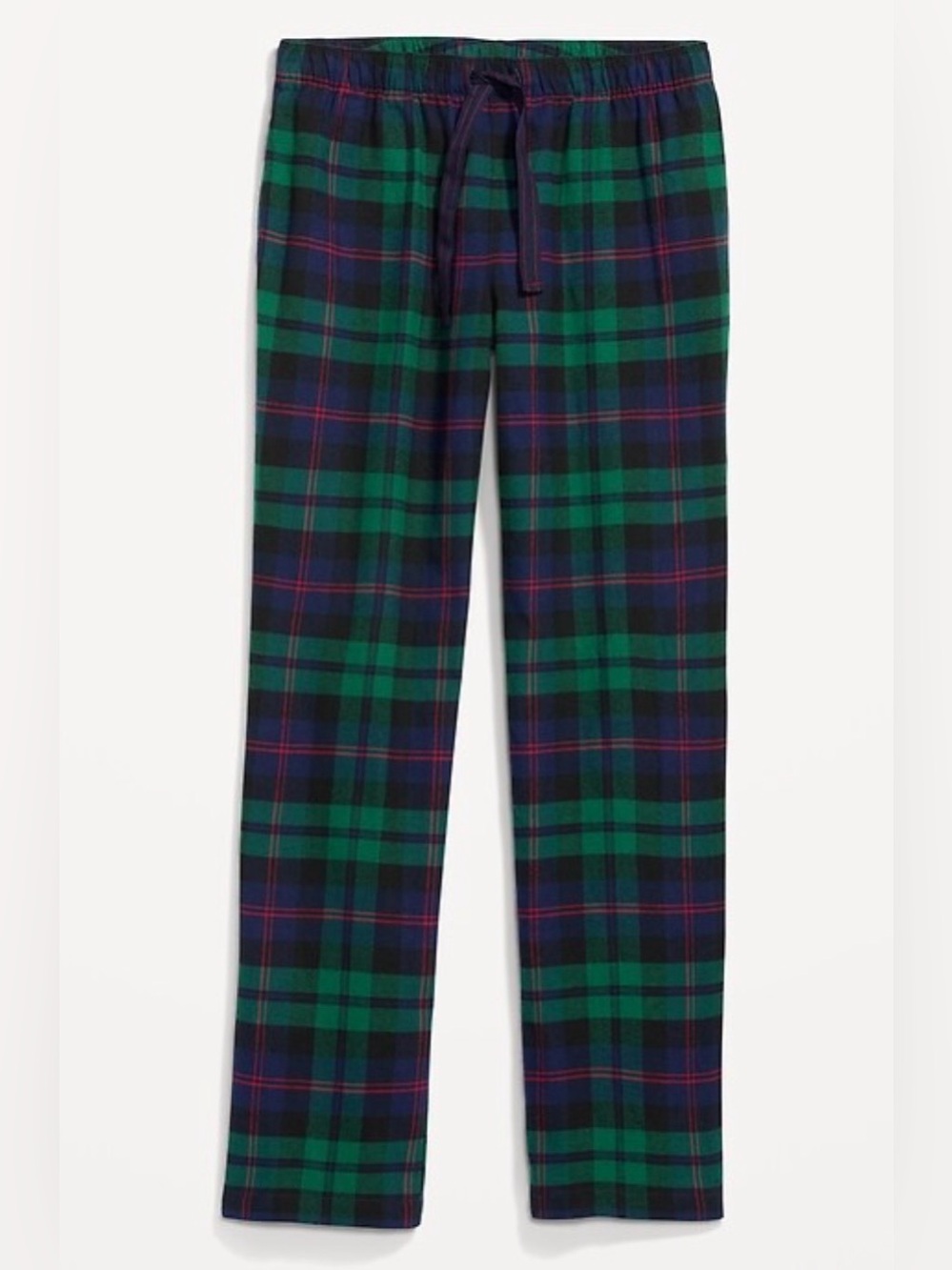 Green & Navy Plaid Lounge Pants Old Navy Unisex Mens Large